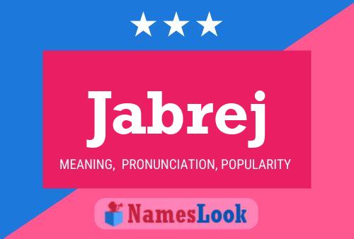 ملصق اسم Jabrej