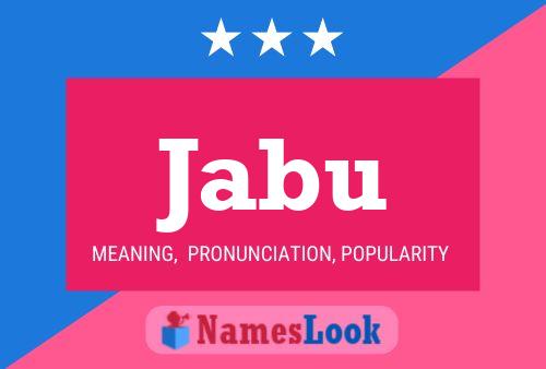 ملصق اسم Jabu