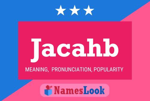 ملصق اسم Jacahb