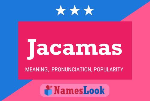 ملصق اسم Jacamas