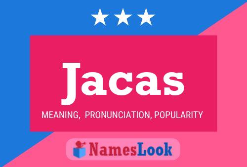 ملصق اسم Jacas