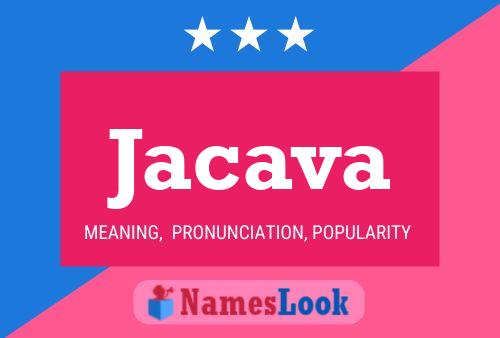 ملصق اسم Jacava