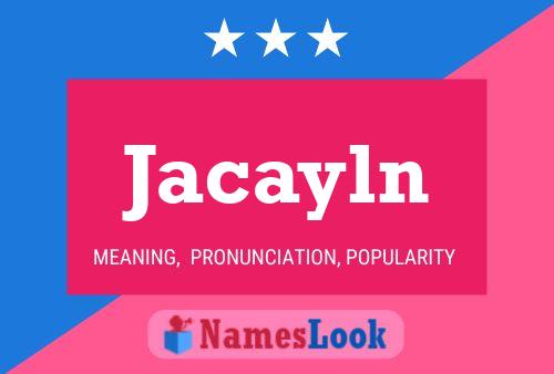 ملصق اسم Jacayln