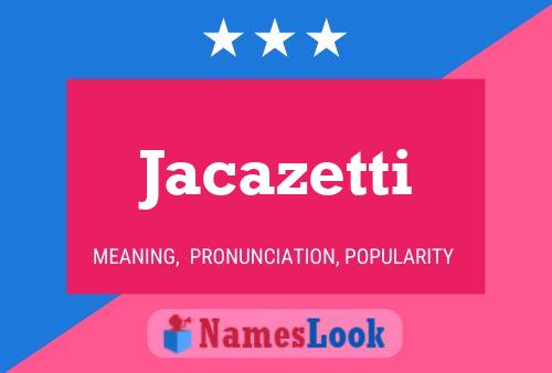 ملصق اسم Jacazetti