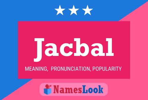 ملصق اسم Jacbal