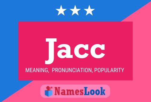 ملصق اسم Jacc