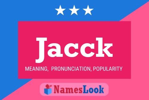 ملصق اسم Jacck