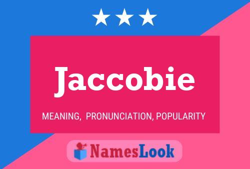 ملصق اسم Jaccobie