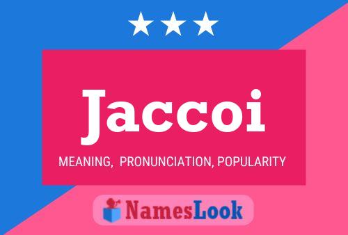 ملصق اسم Jaccoi