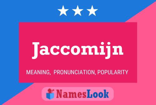 ملصق اسم Jaccomijn