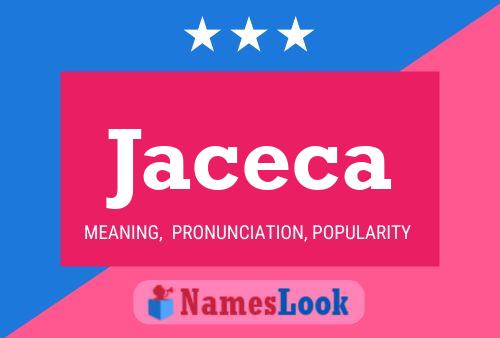 ملصق اسم Jaceca