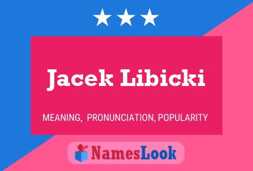 ملصق اسم Jacek Libicki