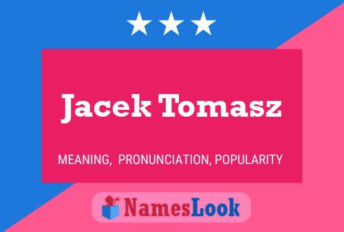 ملصق اسم Jacek Tomasz