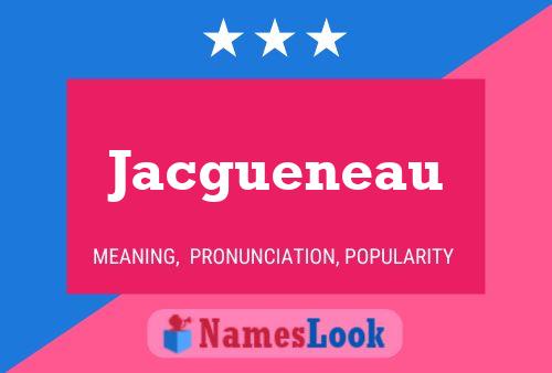 ملصق اسم Jacgueneau