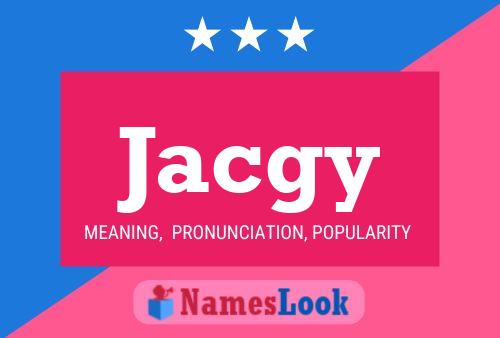 ملصق اسم Jacgy