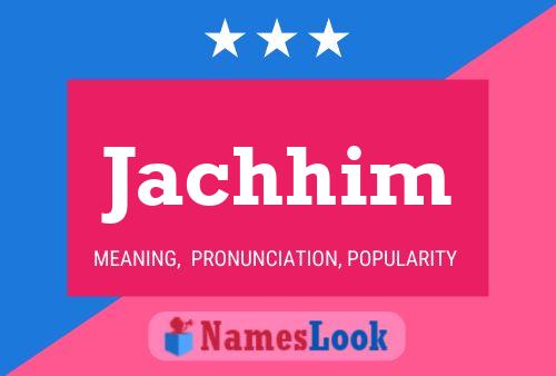 ملصق اسم Jachhim