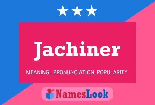 ملصق اسم Jachiner