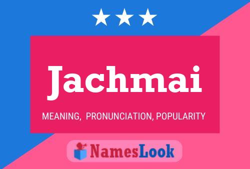 ملصق اسم Jachmai