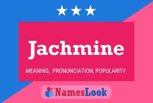 ملصق اسم Jachmine