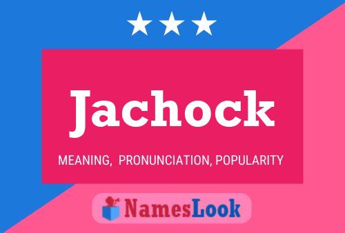 ملصق اسم Jachock