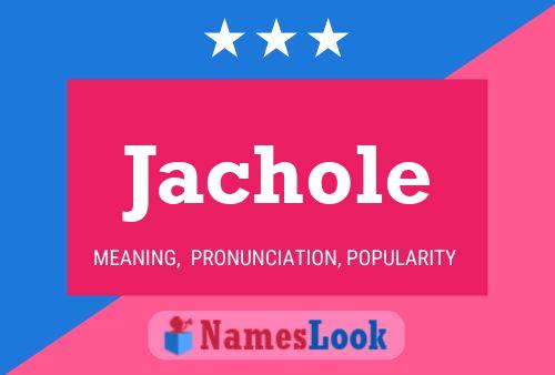 ملصق اسم Jachole