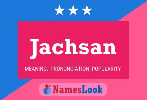 ملصق اسم Jachsan