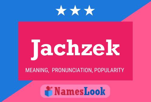 ملصق اسم Jachzek