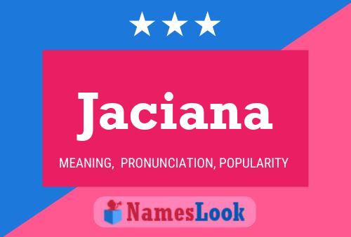 ملصق اسم Jaciana