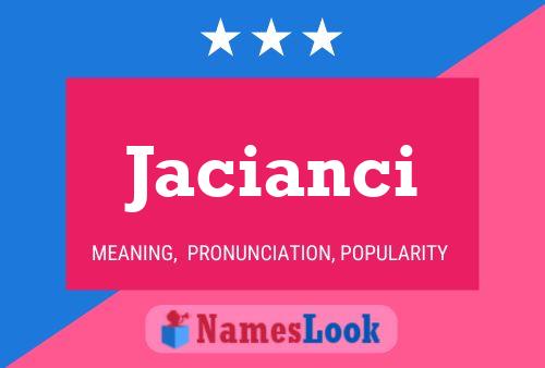 ملصق اسم Jacianci