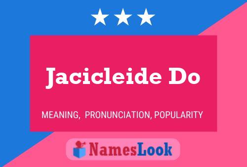 ملصق اسم Jacicleide Do