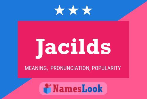 ملصق اسم Jacilds