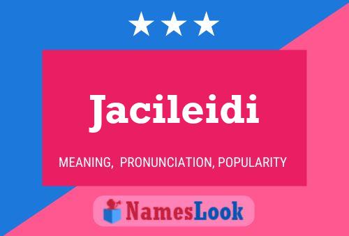 ملصق اسم Jacileidi