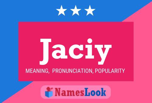 ملصق اسم Jaciy