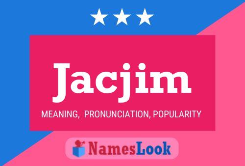 ملصق اسم Jacjim