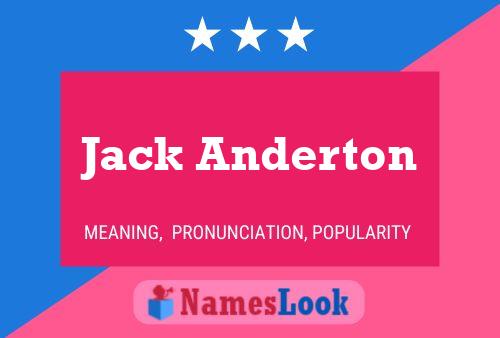 ملصق اسم Jack Anderton