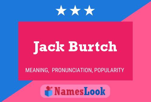 ملصق اسم Jack Burtch