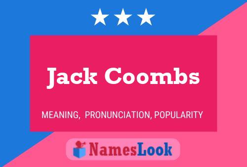 ملصق اسم Jack Coombs