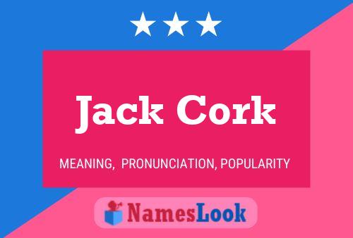 ملصق اسم Jack Cork