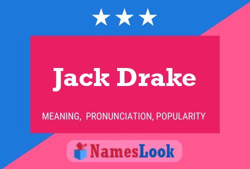 ملصق اسم Jack Drake