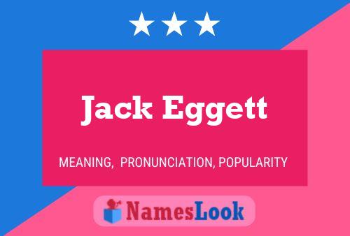 ملصق اسم Jack Eggett