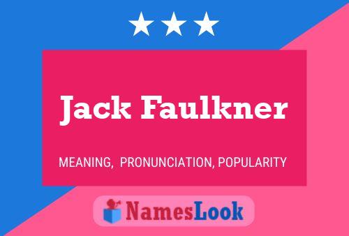 ملصق اسم Jack Faulkner