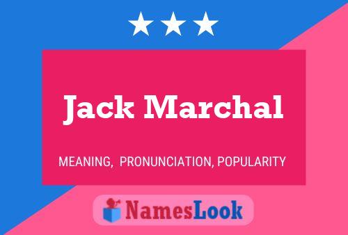 ملصق اسم Jack Marchal