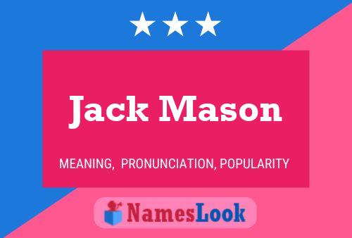 ملصق اسم Jack Mason