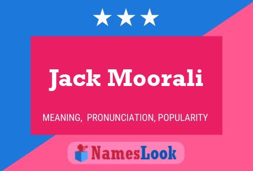 ملصق اسم Jack Moorali