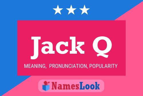 ملصق اسم Jack Q