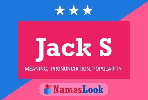 ملصق اسم Jack S