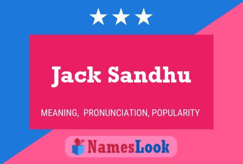 ملصق اسم Jack Sandhu