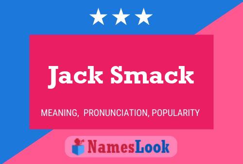 ملصق اسم Jack Smack