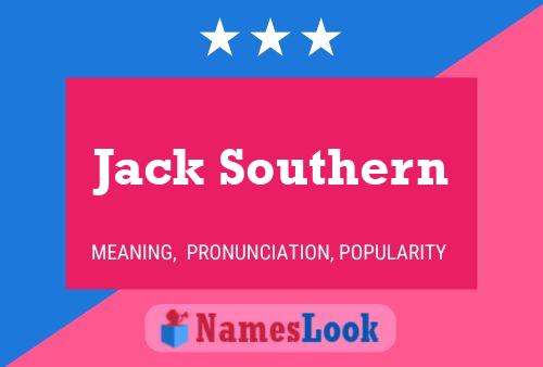 ملصق اسم Jack Southern