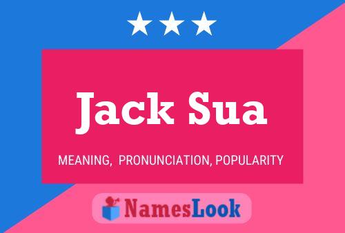 ملصق اسم Jack Sua